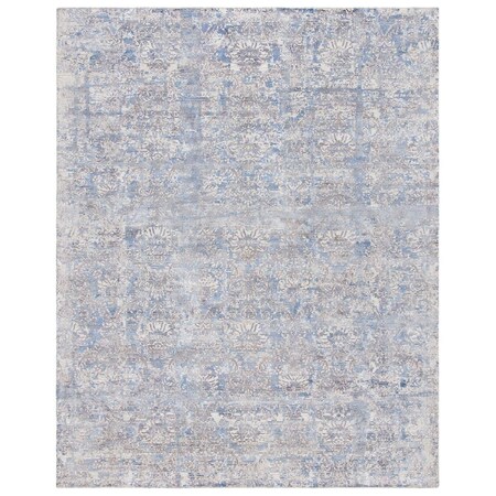 Safavieh 6 x 9 ft. Mirage Rectanglar Hand-Woven Viscose & Wool Area Rug Navy & Ivory MIR735N-6